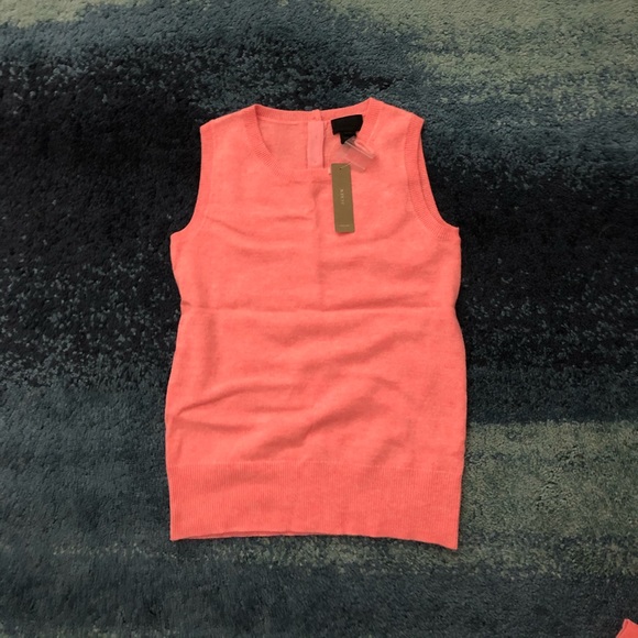 Jcrew collection sweater vest 100% Italian Cashmer - Picture 1 of 7